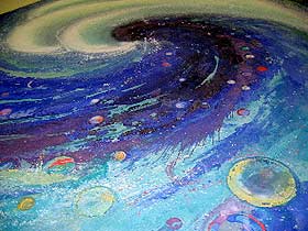 the ice paintings