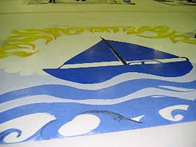 the paintings
