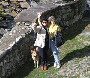 Gabriella Massa & Caitlin Hicks at Fortezza di Fenestrelle