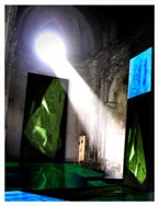 Ice painting illustration - how it  will look in the Fortezza
